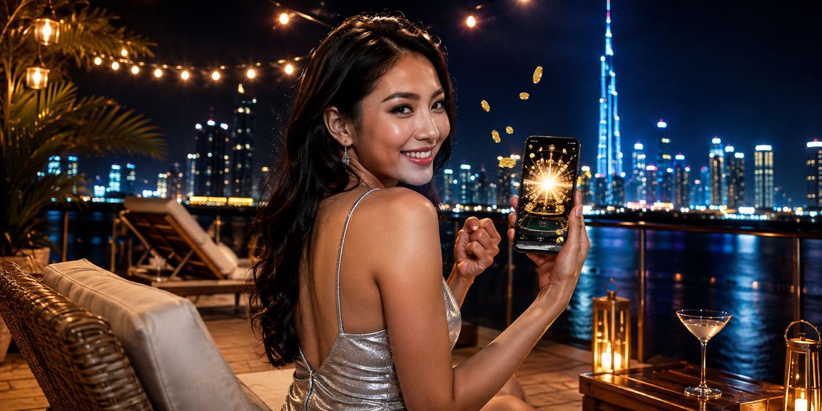 Pengguna Malaysia menggunakan telefon pintar untuk akses platform rs4 dengan privasi terjamin
